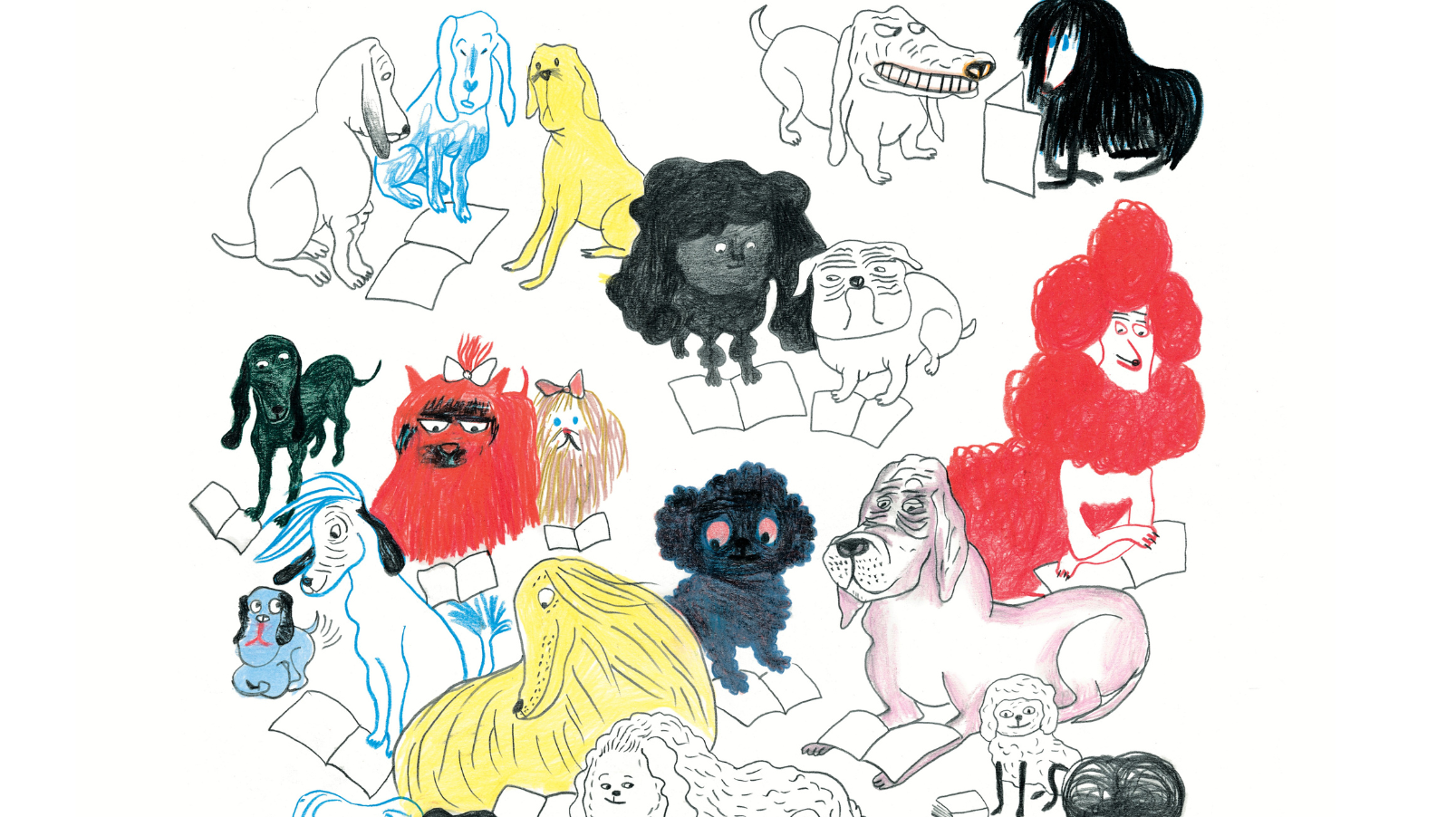 En Fluo, une exposition de Kitty Crowther